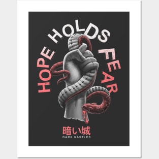 Hope Holds Fear Posters and Art